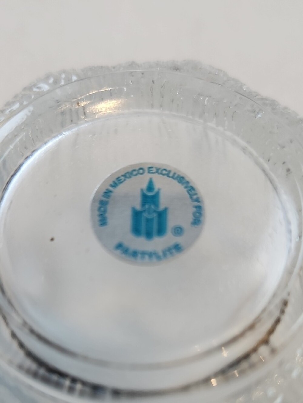Vintage PartyLite Clear Crystal Tulip Votive Candleholder - Picture 6 of 8